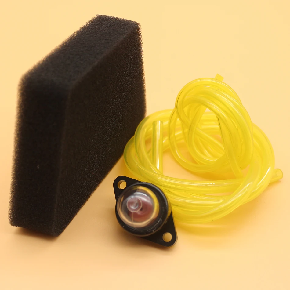 Черный воздушный фильтр с 2 футами праймер для топливной линии настраиваемая