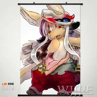 Аниме 60*90 домашний декор плакат настенный прокрутка сделано в Abyss Nanachi|wall scroll|anime