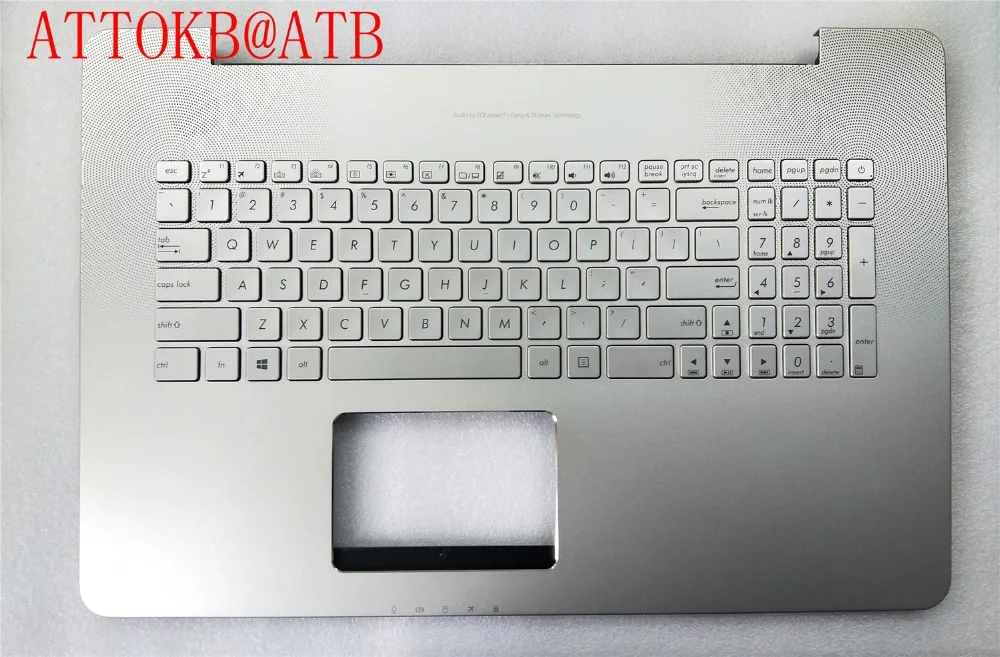 

Клавиатура для ноутбука ASUS N752 N752VX N752VW n752va, с подсветкой и крышкой