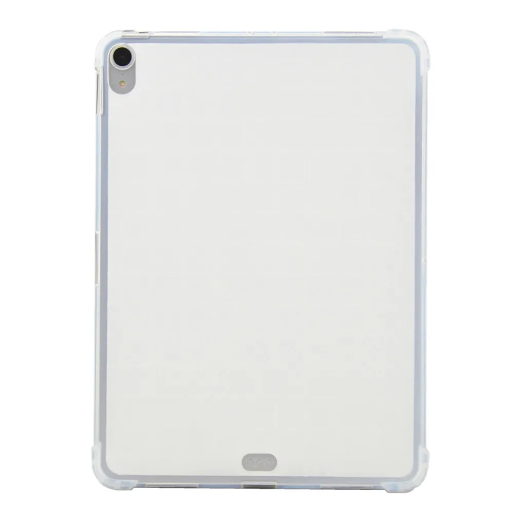 D Чехол s tablet Белый для Apple iPad Pro 11 дюймов Прозрачный Ультра тонкий ТПУ мягкий чехол#5 - Цвет: D