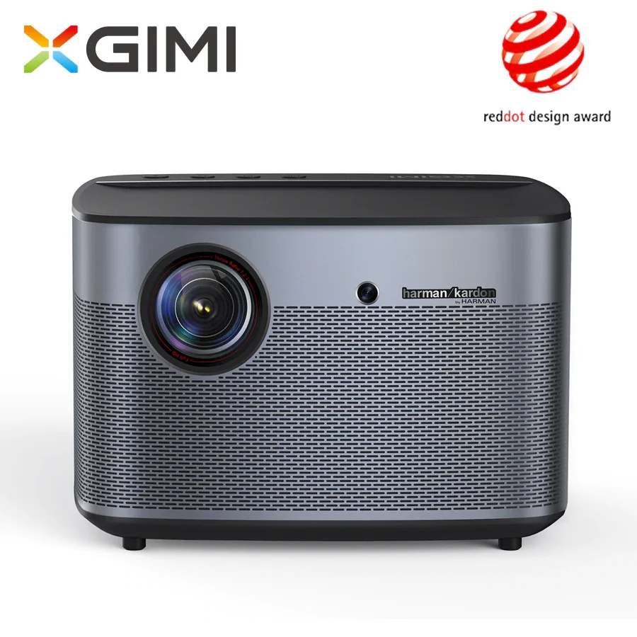 XGIMI H2 мини-проектор 4K Full HD 1350ANSI люмен 1080p светодиодный 30" 3D Видео Android Wifi Bluetooth умный кинотеатр HDMI 4K проектор