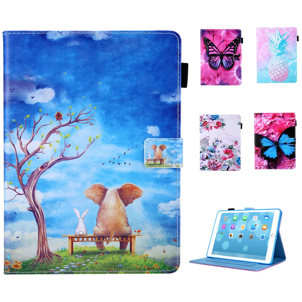Цветной защитный чехол с мультяшным рисунком для iPad Air 1 2 9 7 Pro 2017 2018 дюймов s |