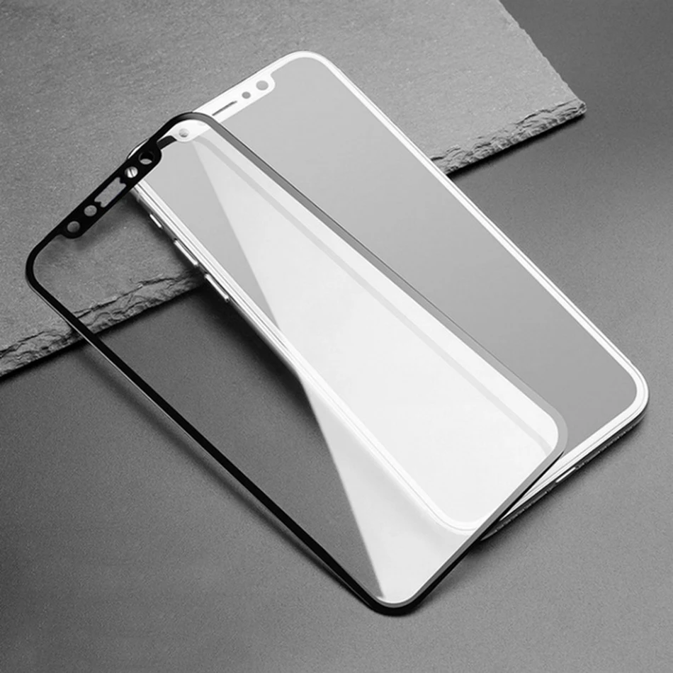 CCDZ для iPhone X 6 S плюс 7 8 анти синий свет мягкий край закаленное Стекло Экран