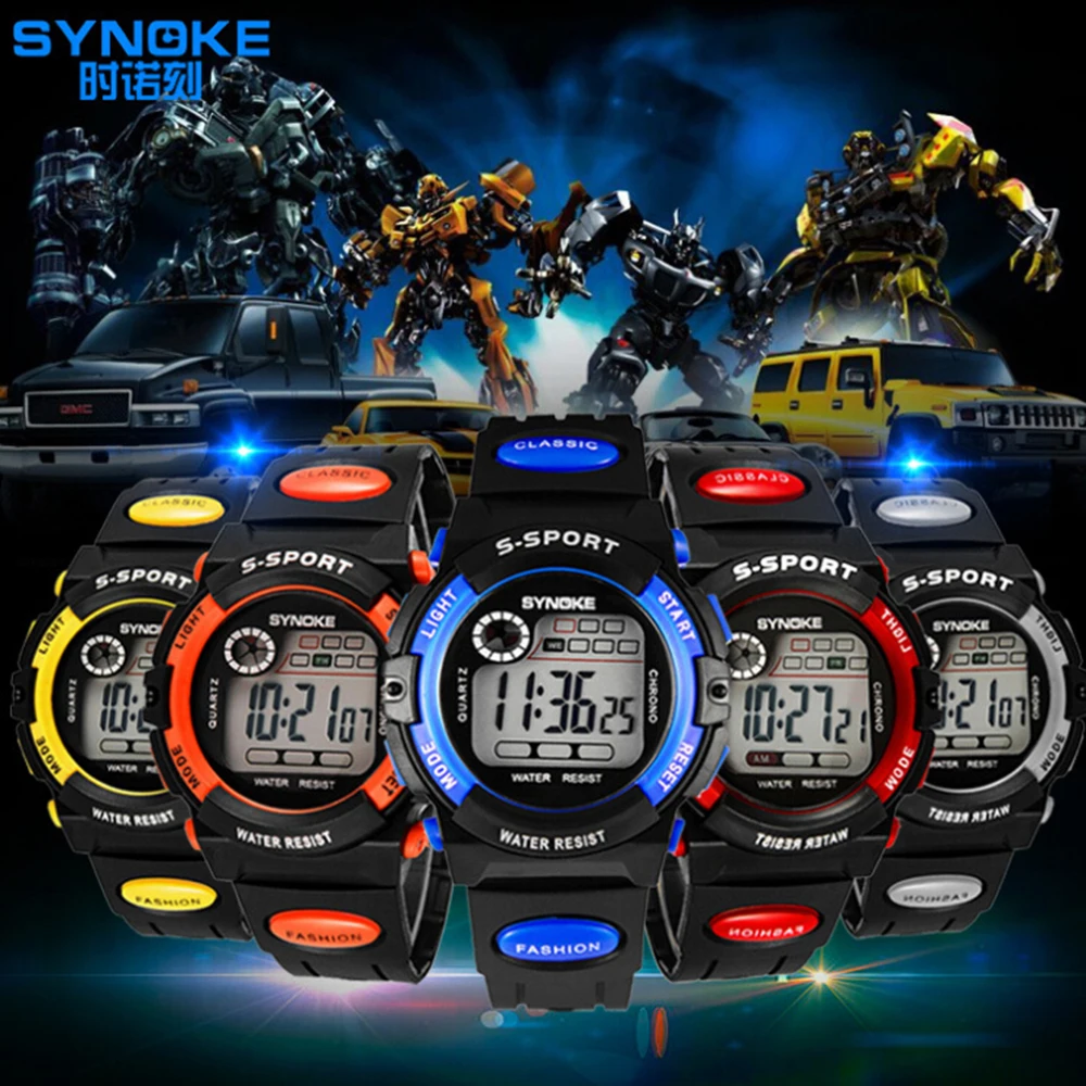 Детский светодиодный спортивный студенческий цифровой многофункциональный