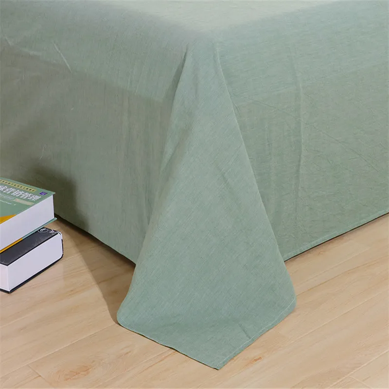 Домашний текстиль 4 Шт. 100% хлопка Постельных Принадлежностей Зеленый решетка