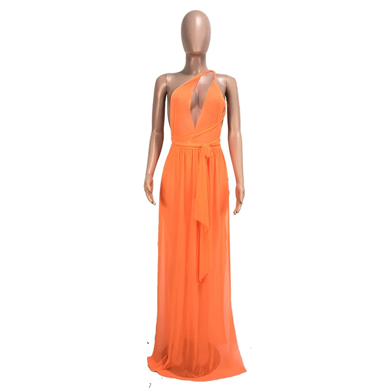 Женские сексуальные прозрачные сетчатые вечерние платья макси Adogirl + нижнее