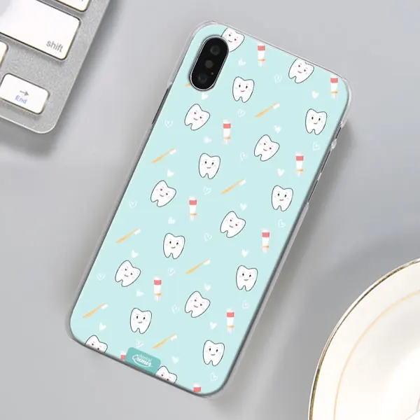 05 Стоматологический зуб чехол для телефона для Apple iPhone X XR 7 8 Plus 6 6s Plus XS MAX 11 Pro Max SE чехол для телефона Coque - Цвет: 05