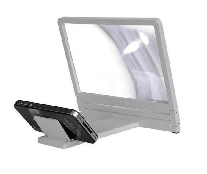 Портативный складной 3X мобильного телефона Экран Лупа объектив HD Expander увеличить