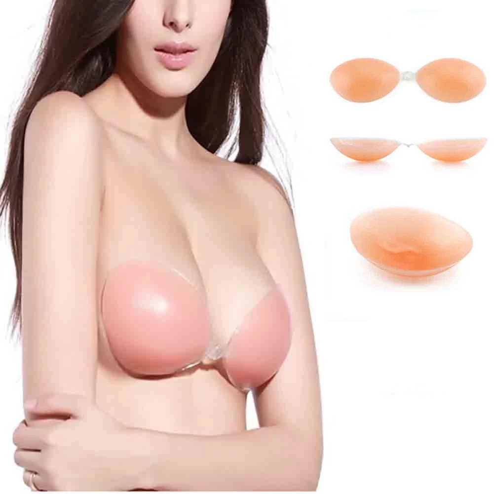 2019 сексуальный бюстгальтер пуш ап силиконовый дышащий без бретелек невидимый