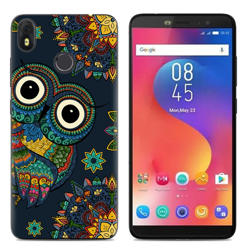 Phone Case For Infinix Hot S3 X573 Cute Cartoon High Quality Painted TPU Soft Silicone Cover Shell |