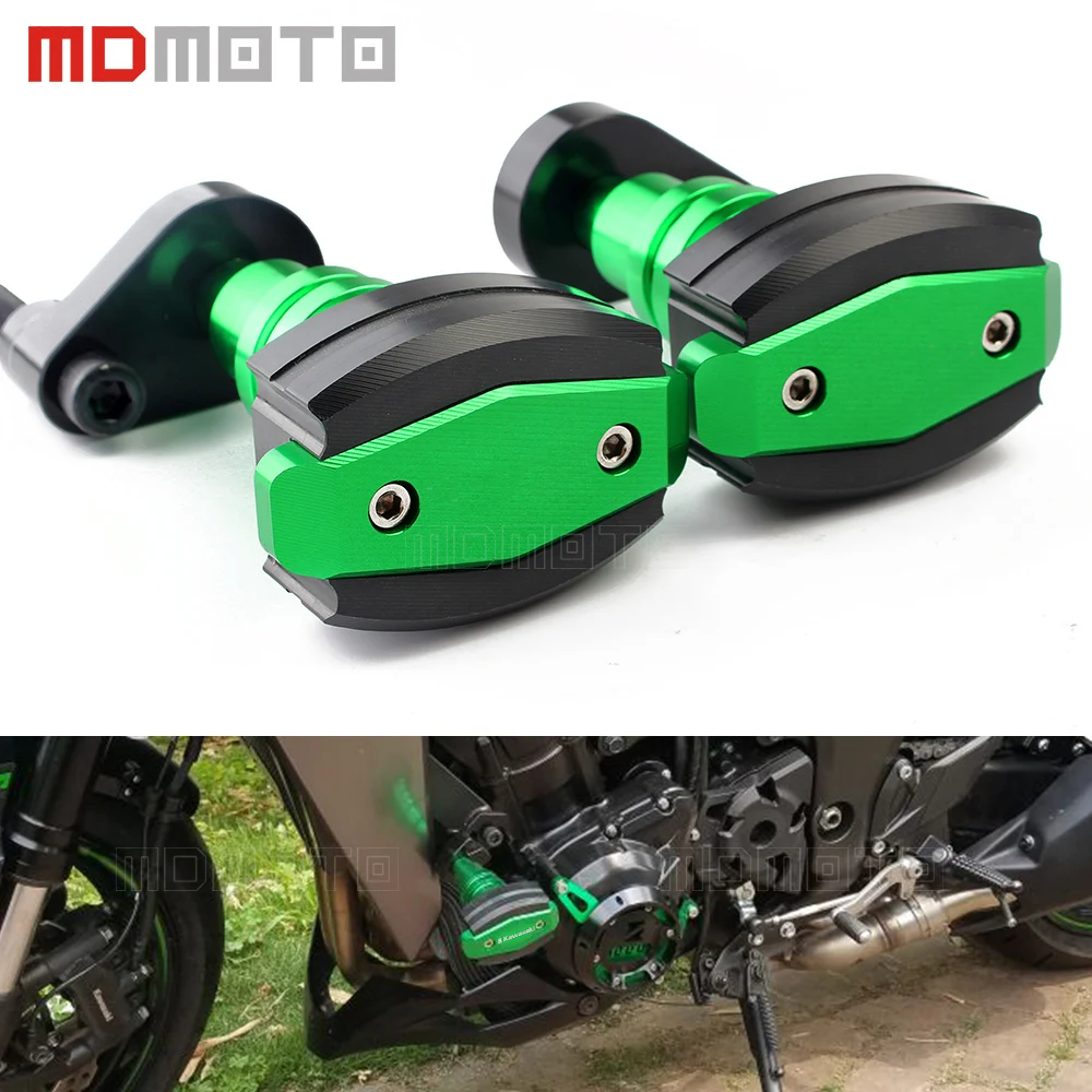 Для kawasaki Z1000 10 2014 z900 2017 2018 мотоцикла с ЧПУ Краш колодки Рамка Ползунки протектор