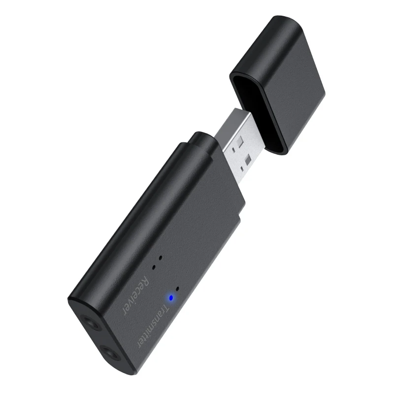 USB беспроводной Bluetooth 4,2 телефон Смарт ТВ аудио передатчик излучатель адаптер проводной общие наушники автомобильный музыкальный приемник с динамиком