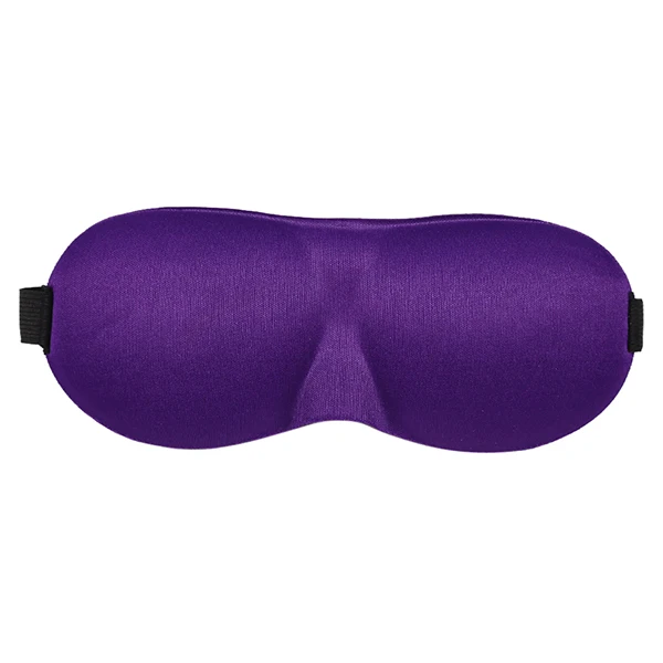 Purple Маска для сна, массажная маска для глаз, маска для глаз Для Расслабления Глаз, повязка на глаза, повязка на глаза для путешествий - Цвет: Purple