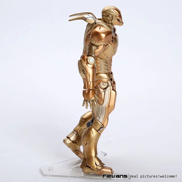 SCI-FI Revoltech серии NO. 052 Железный человек Марка 21 МК 21 ПВХ фигурка Коллекционная модель игрушки HRFG515