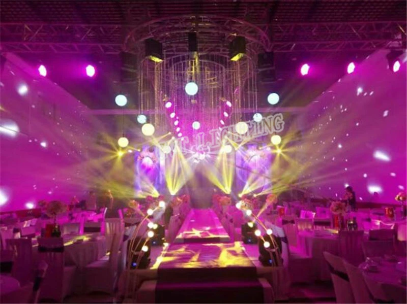 Белый корпус высокой мощности 150 Вт спот сценическое освещение луч многолучевой