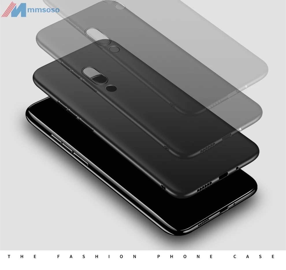 Чехол из мягкого ТПУ для Meizu M3 M5 M6 Note M5s M5C M6S S6 M6T Meizu 15 Lite M15 16th Plus Note 8 X8 V8 M8 Lite, матовый защитный чехол (art.: 7addd6600) - 7addd6600