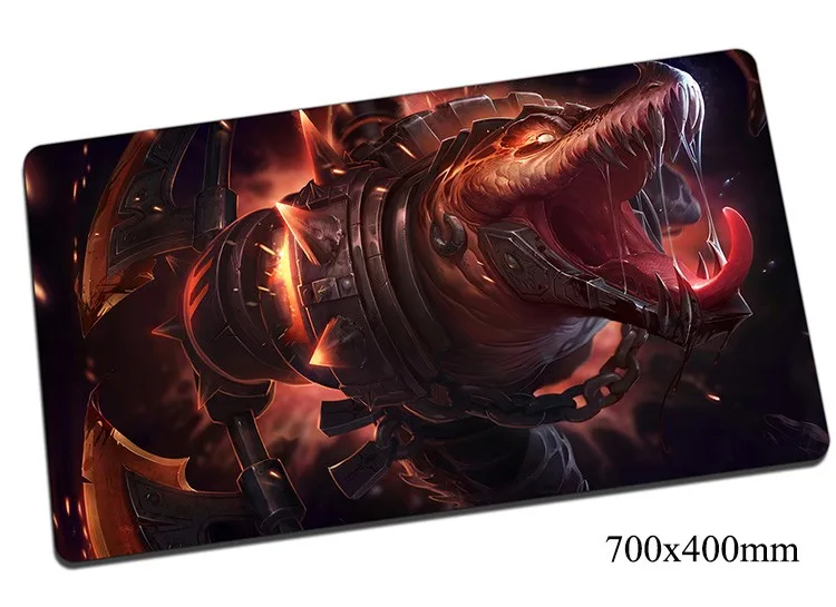Коврик для мыши Renekton, 70x40 см, игровой коврик для мыши