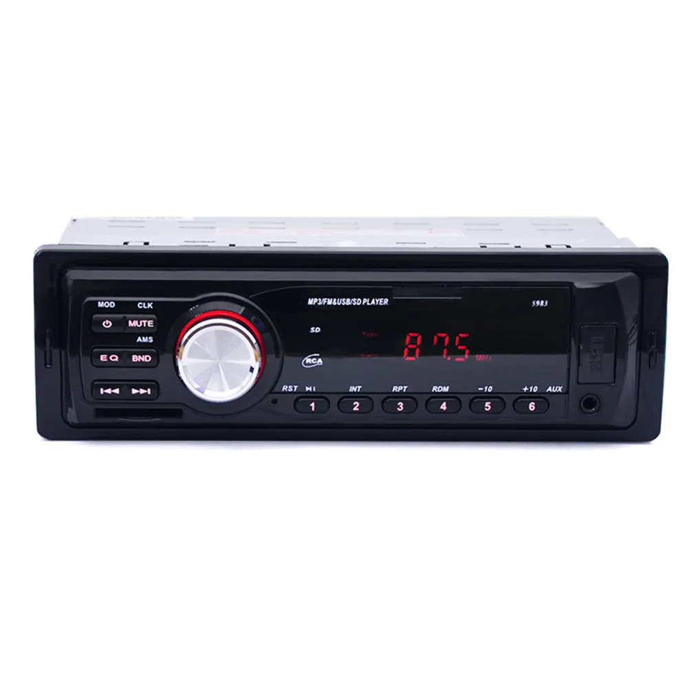 Автомобильный стерео аудио вход Aux FM приемник SD USB MP3 радио плеер 5 9|Портативные