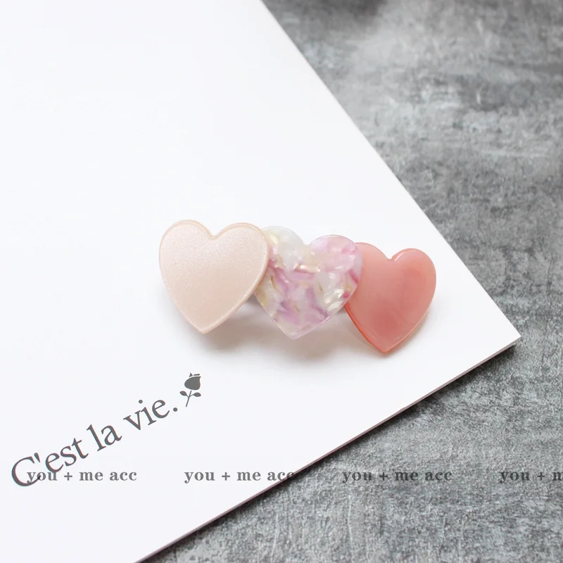 Женская заколка для волос в японском и корейском стиле простой милый зажим из