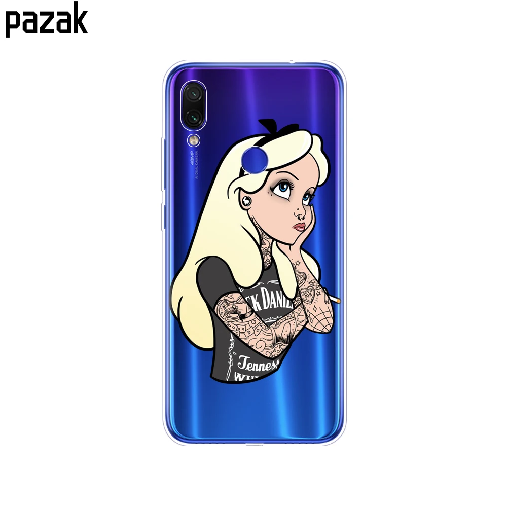 34253 Чехол для Xiaomi Mi Play, силиконовый чехол на заднюю панель MiPlay, чехол с котом для Xiaomi Mi Play, чехлы для телефонов, милый цветок, модный, прозрачный - Цвет: 34253