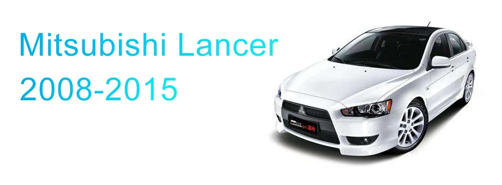 Автомобильный Android 8,1 автомобильный dvd мультимедиа для MITSUBISHI LANCER 10,1 дюймов 2 DIN Gps навигация Радио Видео Аудио плеер