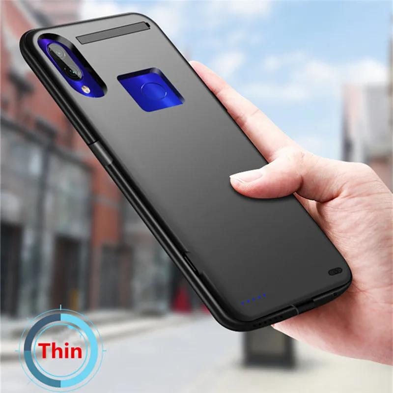 6800 мАч портативное зарядное устройство для Xiaomi Redmi Note 7 Pro Мобильный Внешний аккумулятор зарядное устройство для Redmi Note 7 чехол питания