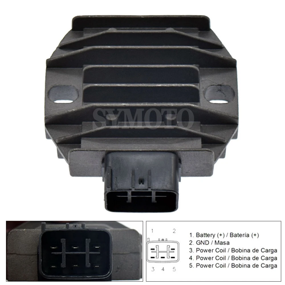 

Motorcycle Voltage Regulator Rectifier 12V For YAMAHA ATV Wolverine 350 YFM350 X 2006 2007 2008 2009 YFM 350 X YFM350X