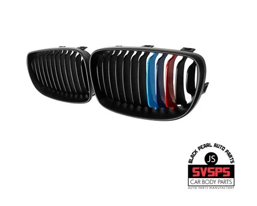 High Quality Tuning Front Middle Grille ABS Single Slat Style Two Color Options For BMW 1-series E82 E87 E88 2008-2011 Year | Автомобили и