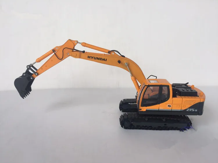 Коллекционная модель игрушки из сплава 1:40 масштаб HYUNDAI R215-9 гидравлический экскаватор инженерное оборудование литье под давлением модель украшения игрушки