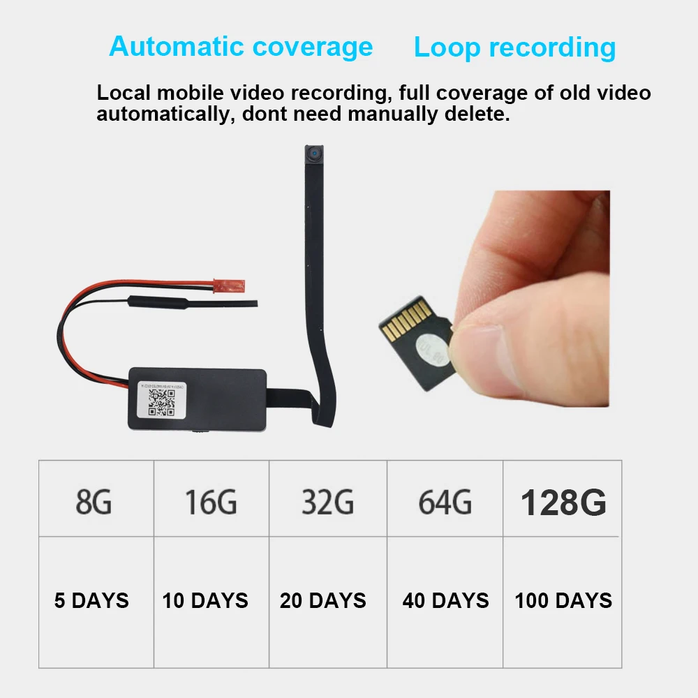 New1080P Mini Wifi Wireless DIYcamera wifi video Sound Recording remote control Motion Detection Alarm Security Camera system |