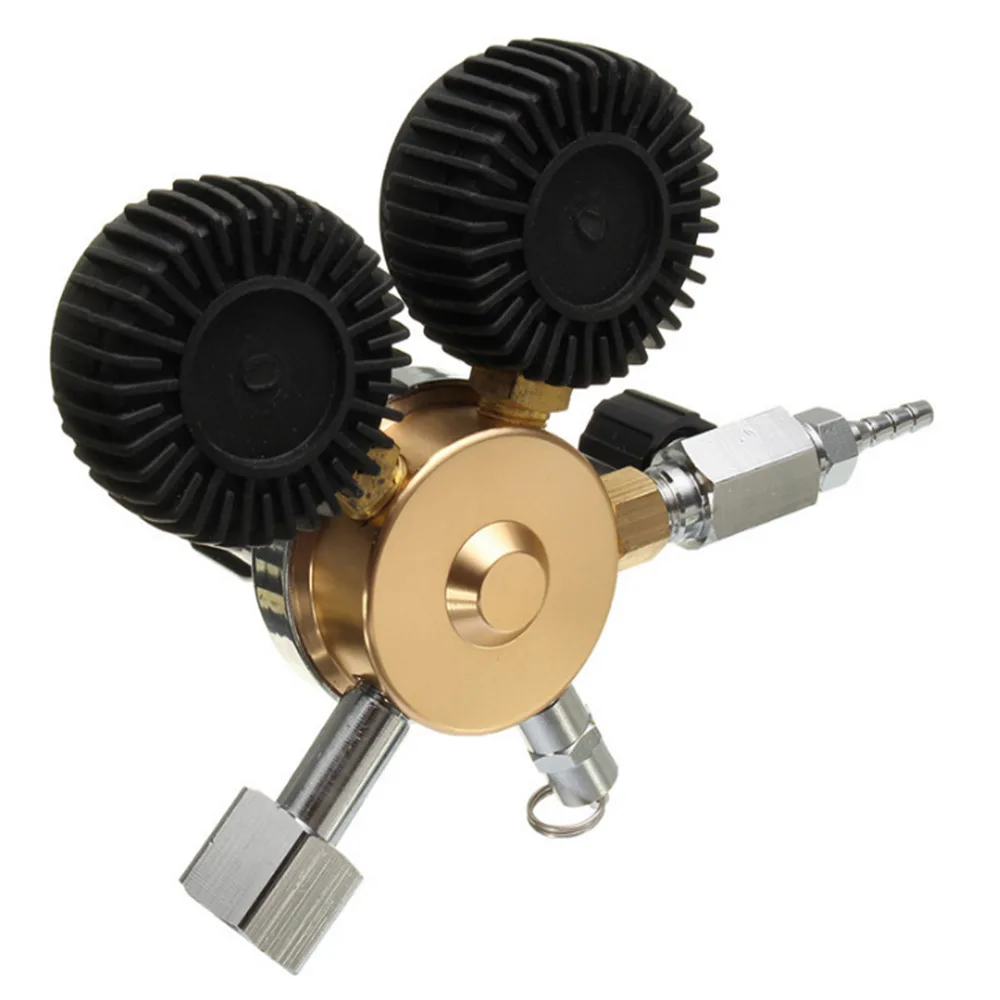 Новый CO2 регулятор для газовой бутылки углекислый газ СО2 регуляторы редуктор