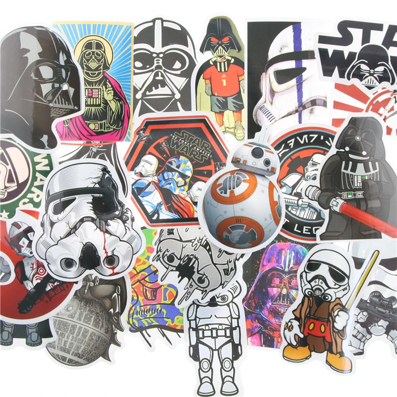 25 видов Звездные войны водяная топливная Кепка креативная наклейка для