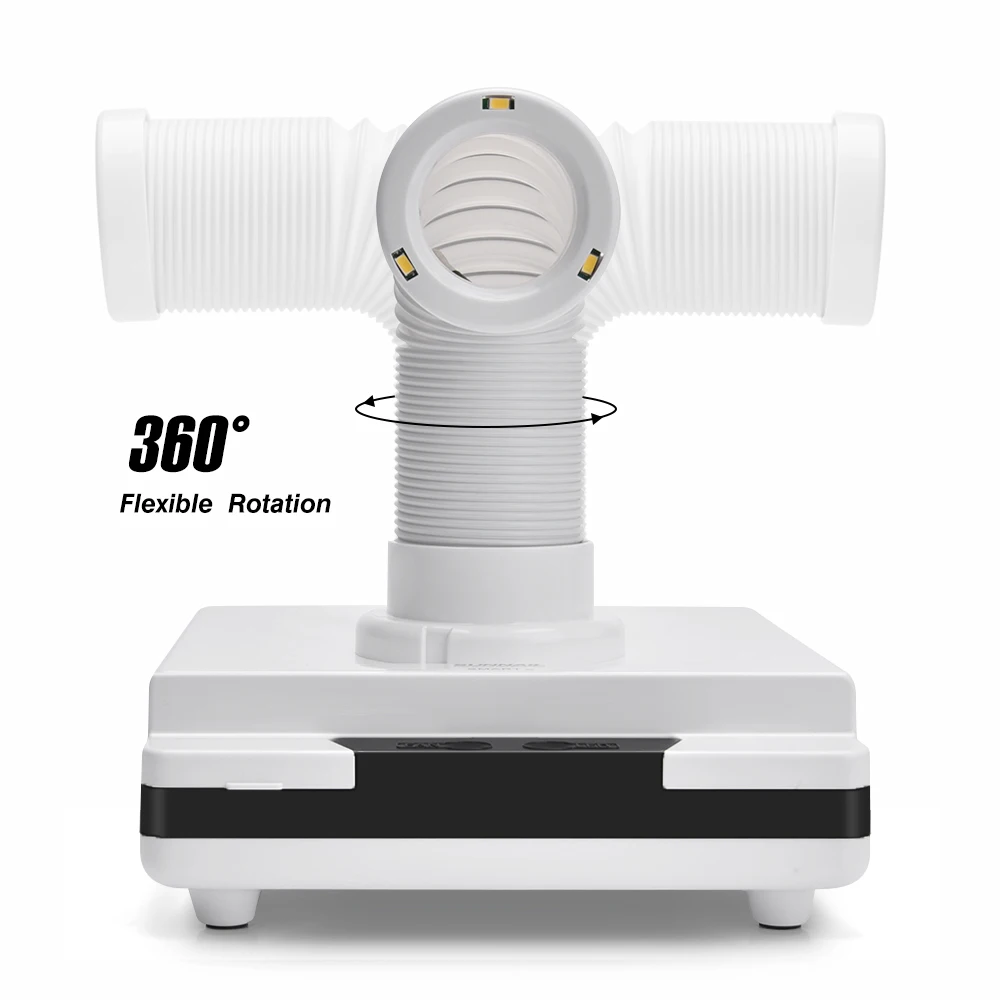 60 Вт Мощный всасывающий пылесборник для ногтей маникюрный салон машина 4500 об./мин
