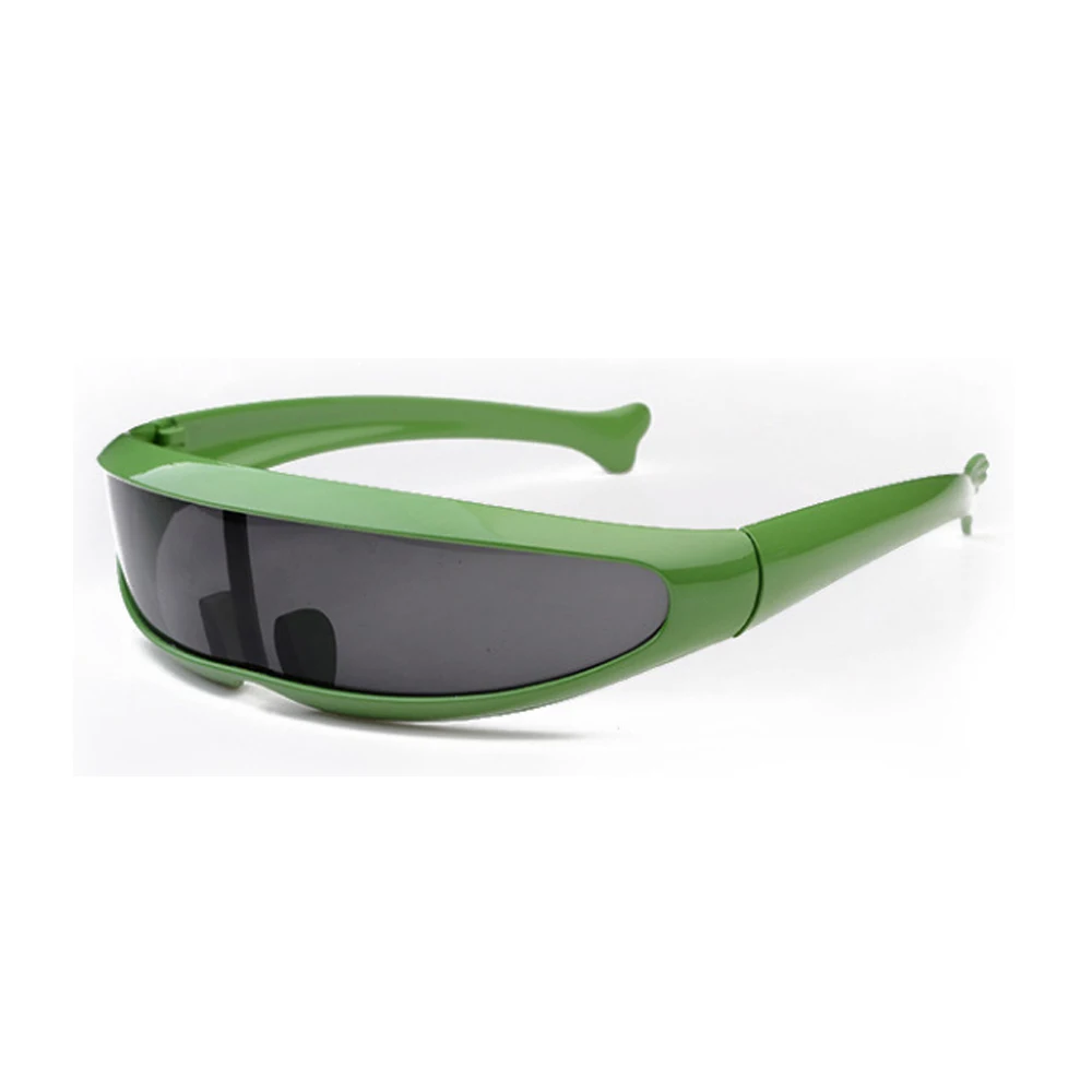 Green Black MASCUBE, мужские и женские солнцезащитные очки для рыбалки, X-men, персональные лазерные очки, крутые роботы, солнцезащитные очки, очки для вождения - Цвет: Green Black