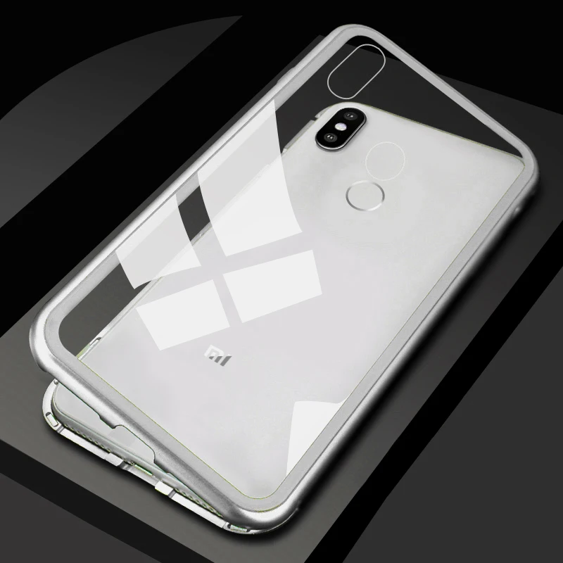 360 чехлы с полной защитой для Xiao mi Red mi Note 7 Чехол из закаленного стекла красный mi Note 7 Магнитный флип-чехол для телефона xao mi Red mi note7