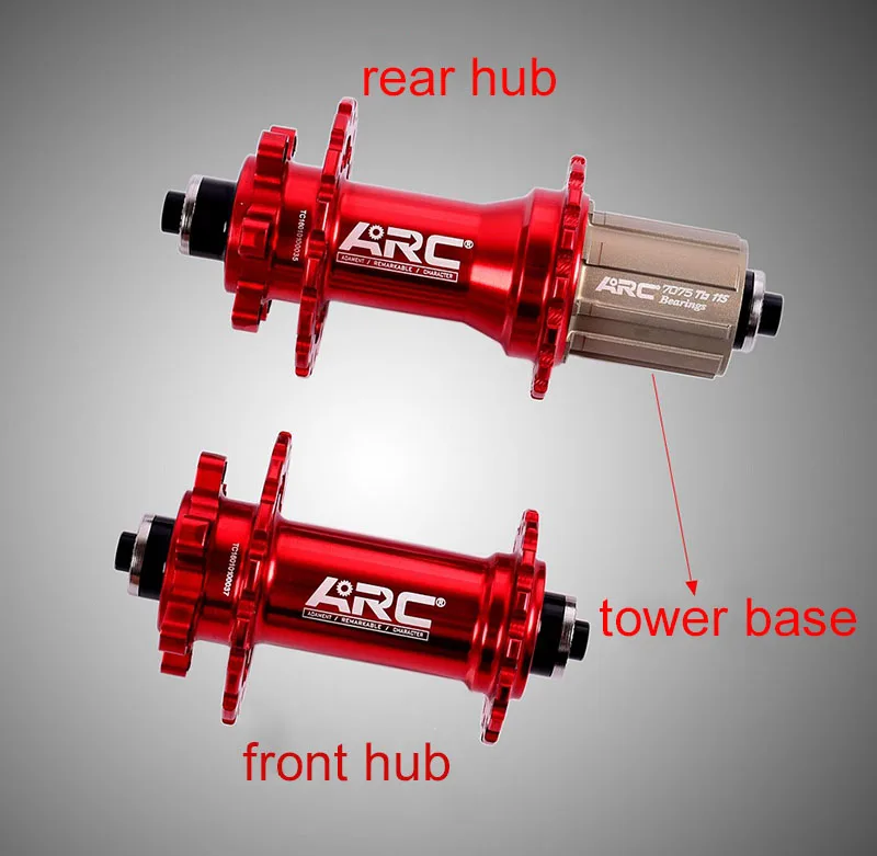 ARC 8-11S speed 32H MTB Дисковая тормозная ступица Передняя 2 задняя 4 Palin велосипедная ступица алюминиевая велосипедная Дисковая тормозная часть быстросъемная
