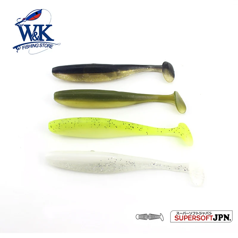 W & K брендовая Мягкая приманка 4.7 inch 5 шт./пакет leurre souple море Рыбалка силиконовые