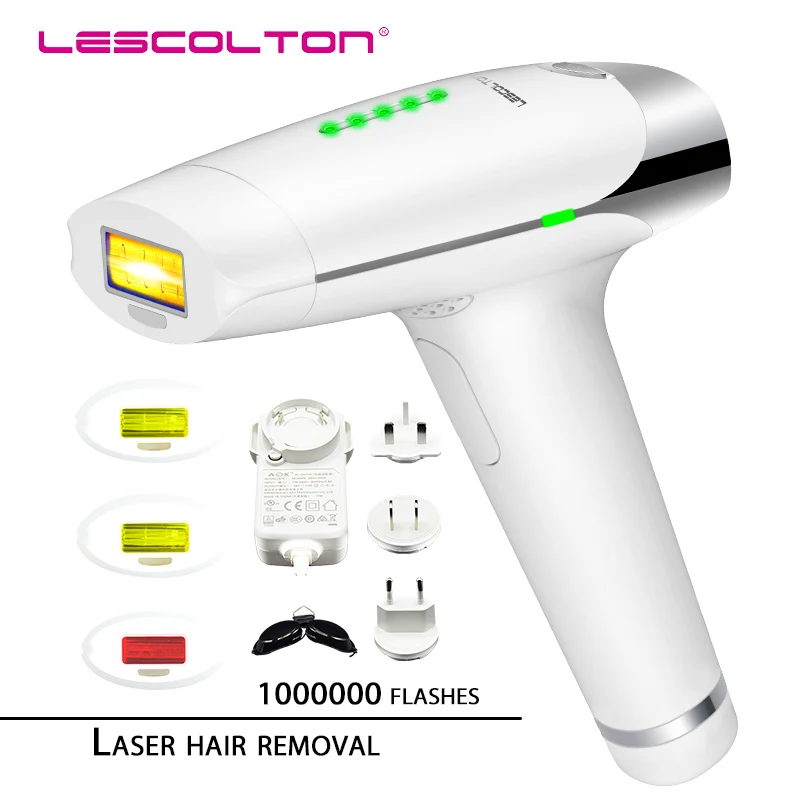 Лазерный эпилятор Lescolton T009 устройство для перманентного удаления волос с IPL