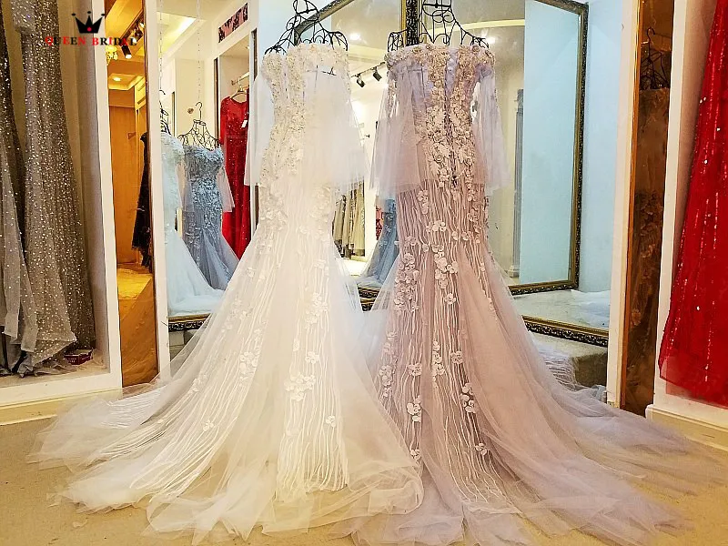 Королевские Свадебные Сексуальные вечерние платья русалки Роскошные блестки