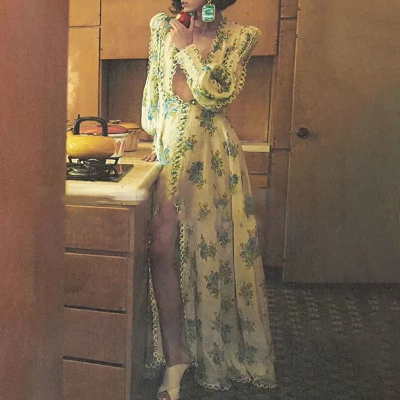 Дизайнер взлетно-посадочной полосы Boho Кнопки Украшенные Кружевной Отделкой