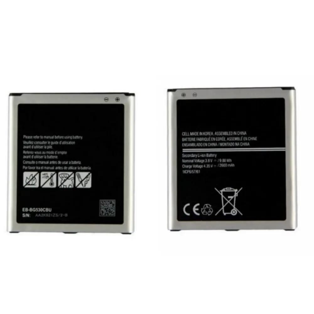 Сменный аккумулятор для Samsung Galaxy Grand Prime J3 2016 2600 мА/ч EB-BG530CBU G5308W G531F G530 H F | Мобильные