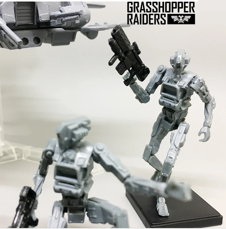 JOY TOY 1:27 самолет и солдат модель комплект военный Кузнечик рейдеры наборы Неокрашенный распродано