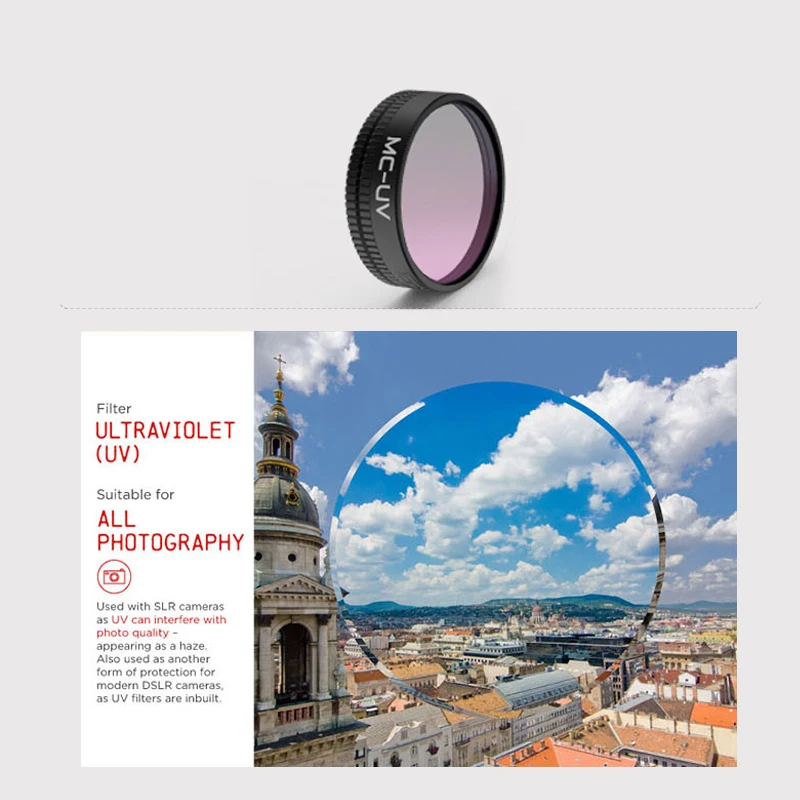 Mavic Air Drone PL Отрегулируйте фильтры нейтральной плотности UV CPL ND ND4 ND8 ND16 поляризационный HD фильтр для DJI Mavic Air Drone аксессуары