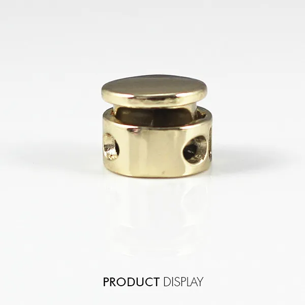 10 шт. в упаковке фиксатор для шнура тогл с золотым покрытием NK172|Стоппер| |