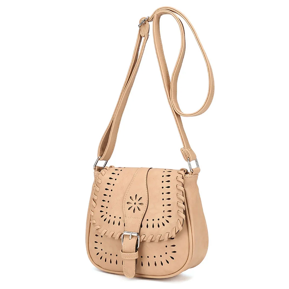 30#Retro Women Leather Tote Shoulder crossbody bags for women Crossbody Handbag Satchel Messenger Bag dames tassen