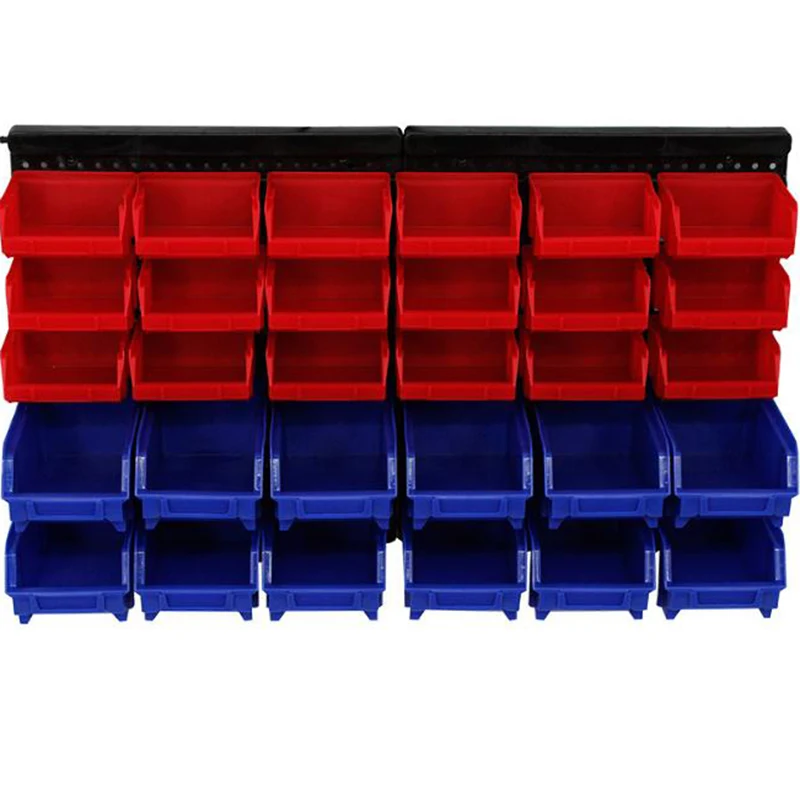 Пластик ящик для инструментов с настенным инструмент компонент хранения коробка