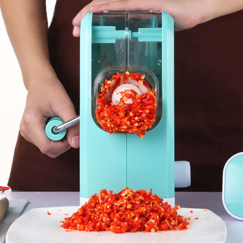 Ручная мясорубка Многофункциональный кухонный комбайн для мяса фруктов овощей