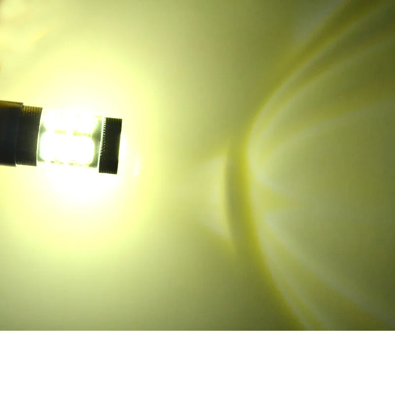 50 шт. супер яркий T20 W21W 7440 56 smd 4014 светодиодная линза 7443 w21/5 Вт сигнала поворота