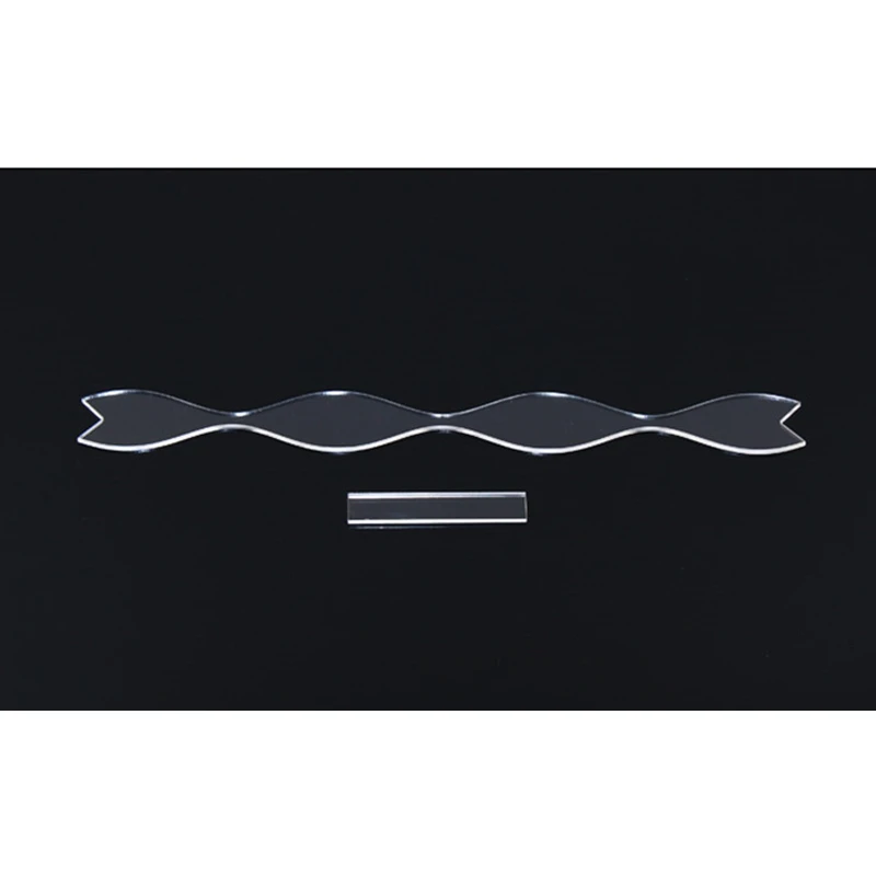 Кожа ручной ключ кольцо запчасти бантом Декоративный Шов Акриловый шаблон для