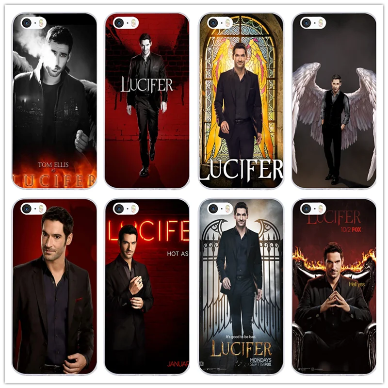 Том Эллис Люцифер Мягкий ТПУ силиконовый прозрачный мобильный телефон чехлы